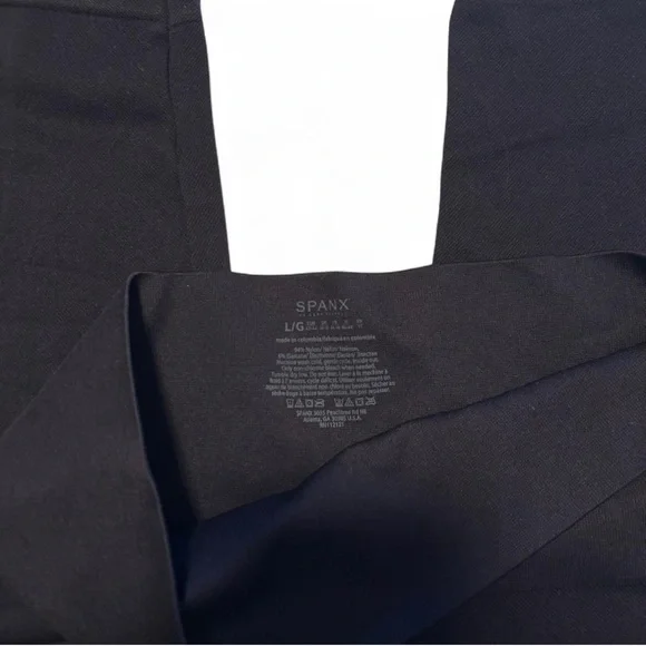 SPANX Women's Large Look At Me Now Seamless Leggings Black - Picture 4 of 5